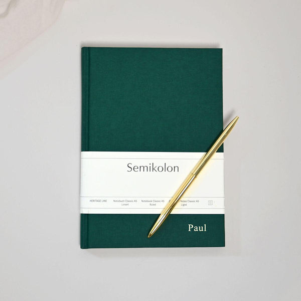 Notebook Classic A5 | Forest Green