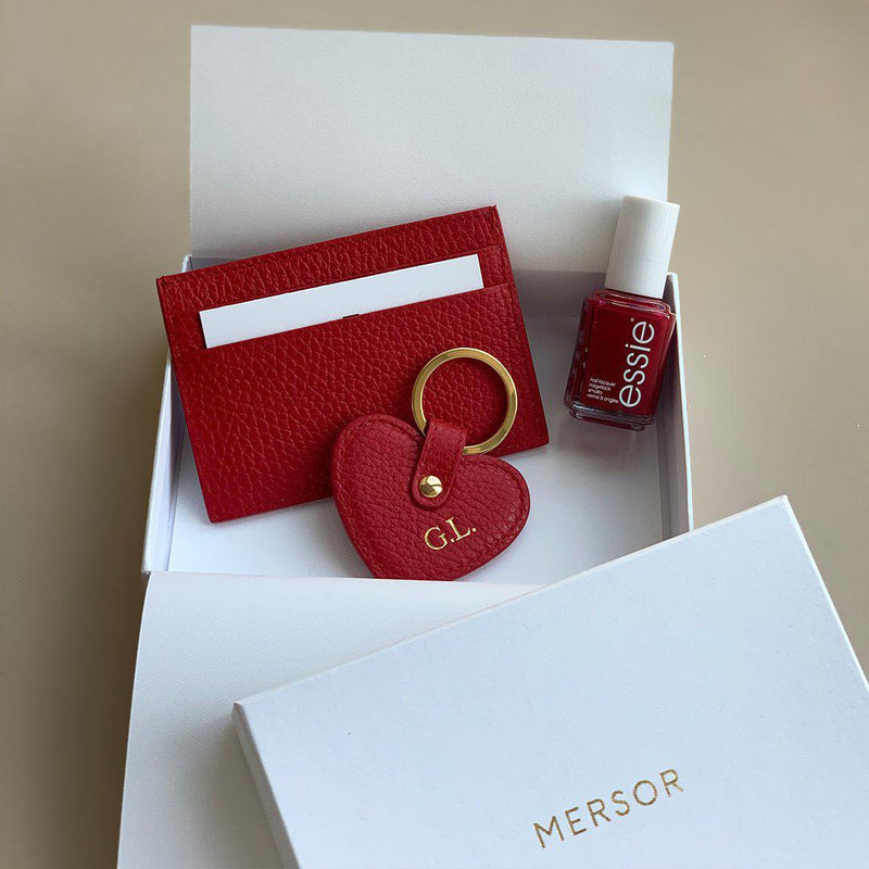 Geschenkset ESSIE Love | Scarlet & Gold von MERSOR Studio | Geschenke bei MERSOR