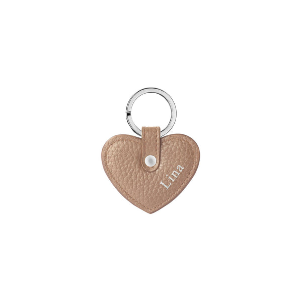 timalo® Schlüsselanhänger personalisiert mit Namen Herz
