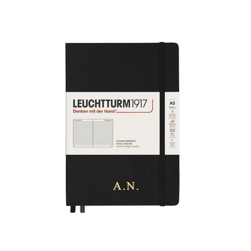 Notizbuch A5 Hardcover | Schwarz