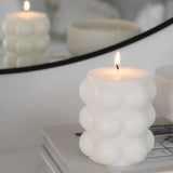 Bubble Candle Round
