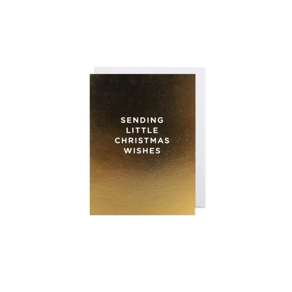 Glänzende Weihnachtskarte | MERSOR