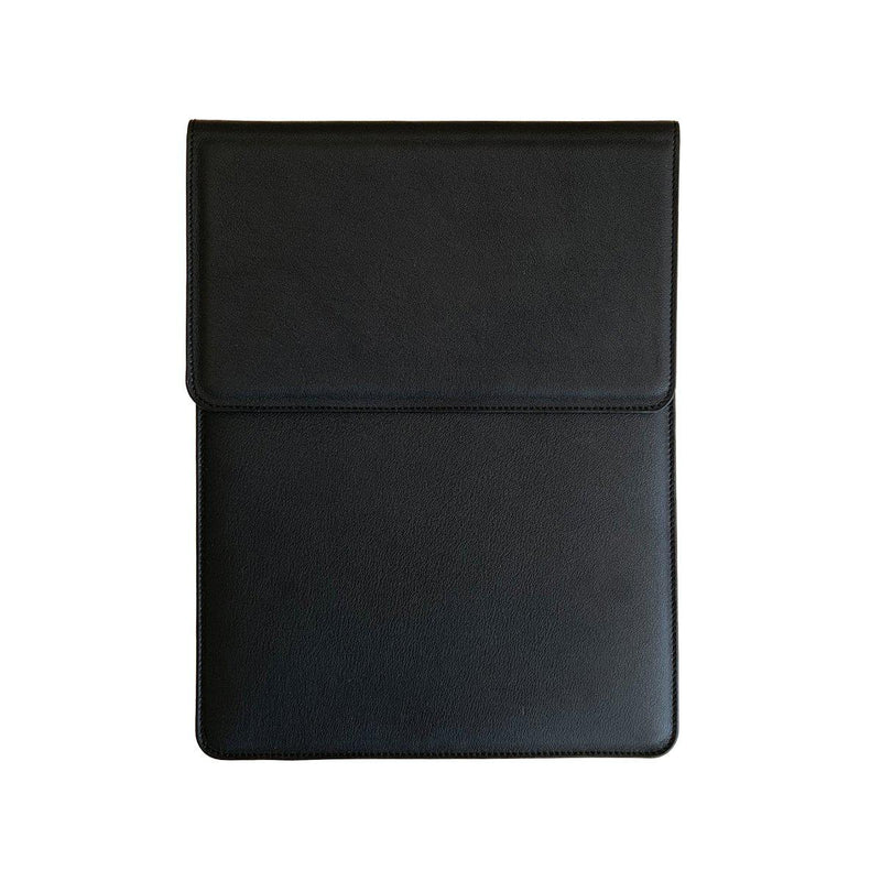 Luxus Tasche für Laptop aus Leder mit Prägung - Schwarz | MERSOR